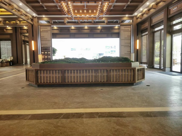 曲阜某售楼处地基下沉修复