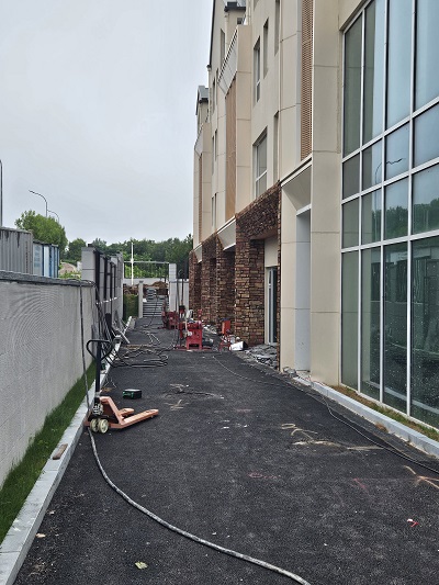 青岛某别墅楼房沉降加固调平